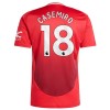 Officiële Voetbalshirt Manchester United Casemiro 18 Thuis 2024-25 - Heren